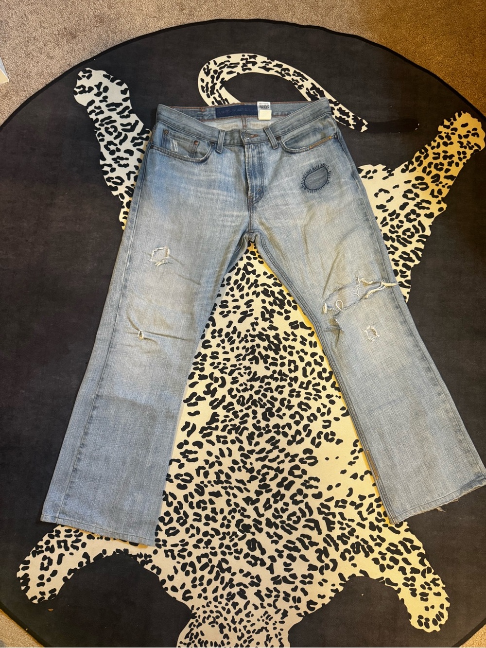 Vintage Levi’s 527 low bootcut y2k jeans